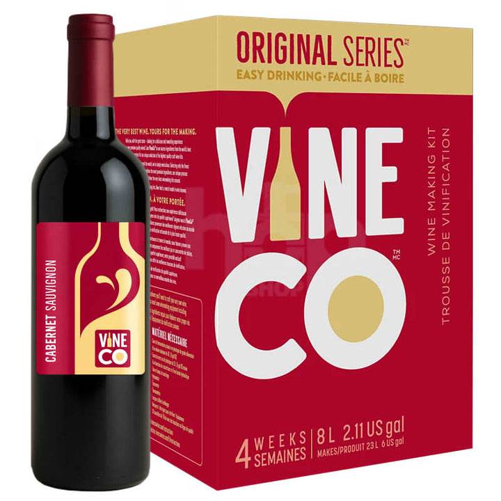 VineCo Original Series Cabernet Sauvignon 30 Bottle Wine Kit