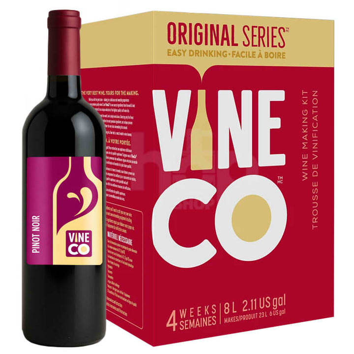 VineCo Original Series Pinot Noir 30 Bottle Wine Kit