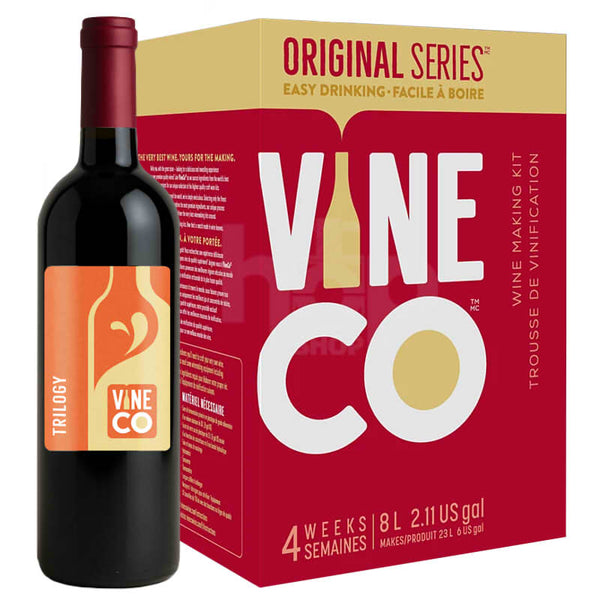 VineCo Original Series Trilogy 30 Bottle Wine Kit