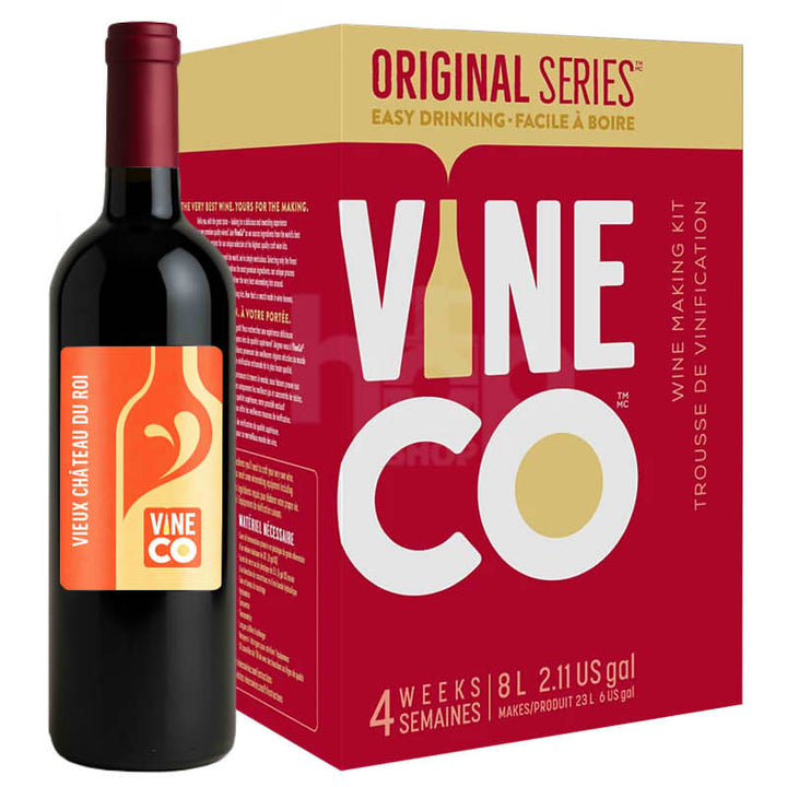 VineCo Original Series Vieux Château Du Roi 30 Bottle Wine Kit