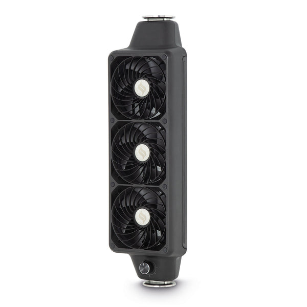 Still Spirits VORTEX air-cooled condenser, three-quarter view
