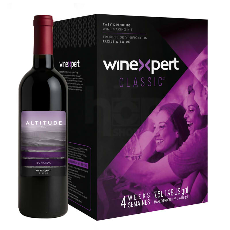 WinExpert Classic Altitude Red – 30 Bottle Wine Kit