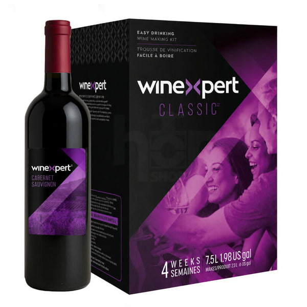 WinExpert Classic Cabernet Sauvignon – 30 Bottle Wine Kit