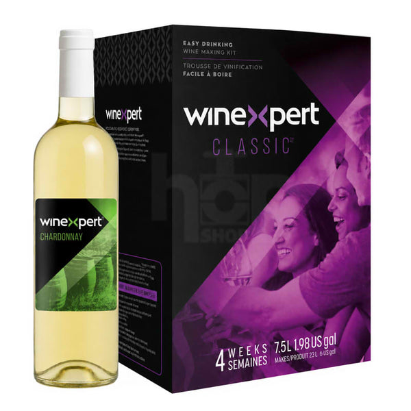 WinExpert Classic Chardonnay – 30 Bottle Wine Kit