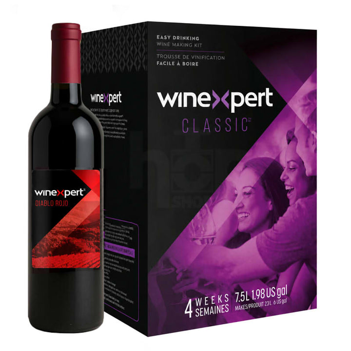 WinExpert Classic Diablo Rojo – 30 Bottle Wine Kit