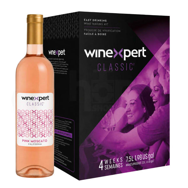 Winexpert Classic Pink Moscato – 30 Bottle Wine Kit