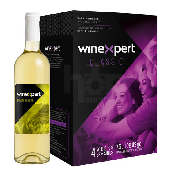 WinExpert Classic Pinot Grigio – 30 Bottle Wine Kit