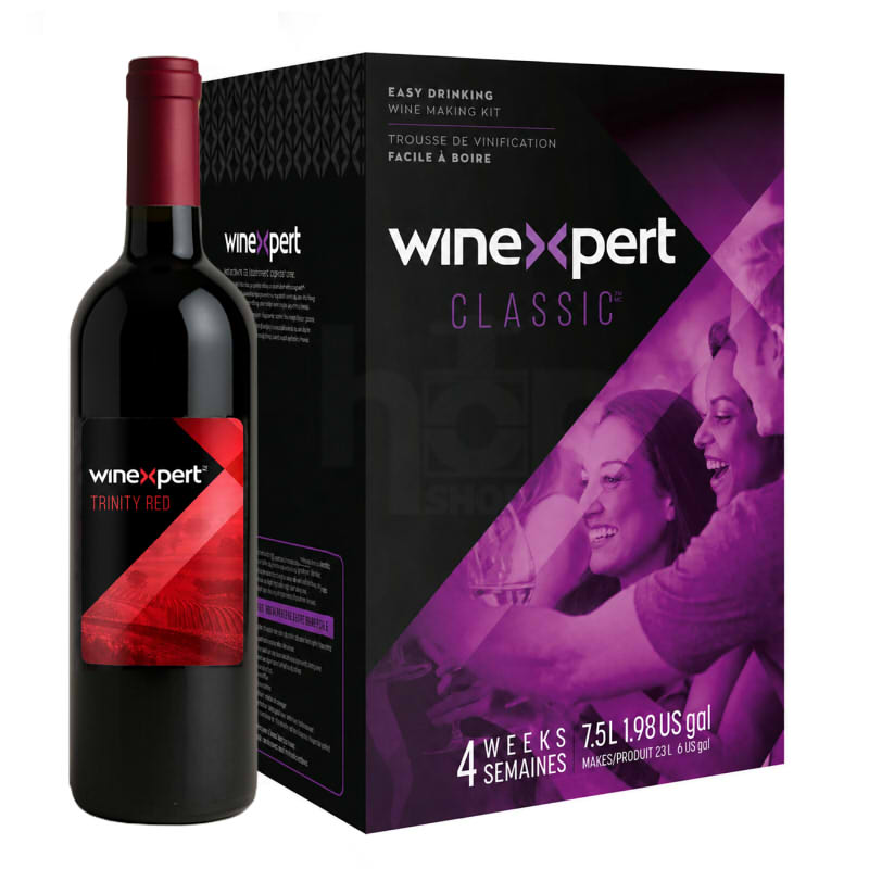 WinExpert Classic Trinity Red – 30 Bottle Wine Kit