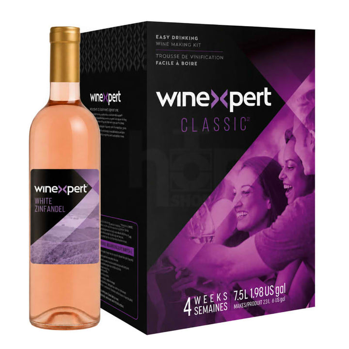 WinExpert Classic White Zinfandel – 30 Bottle Wine Kit