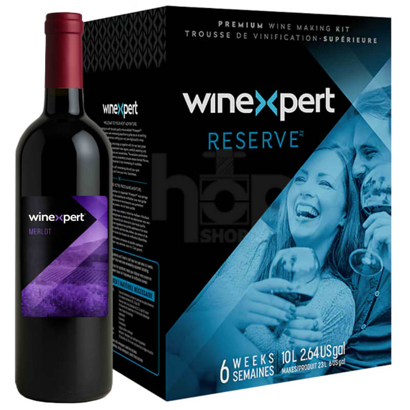 Winexpert Reserve Merlot 30 Bottle Wine Kit