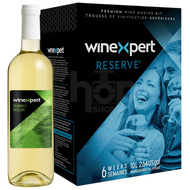 Winexpert Reserve Traminer Riesling 30 Bottle Wine Kit