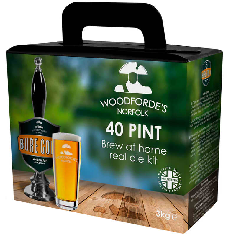 Woodfordes Beer Kit - Bure Gold