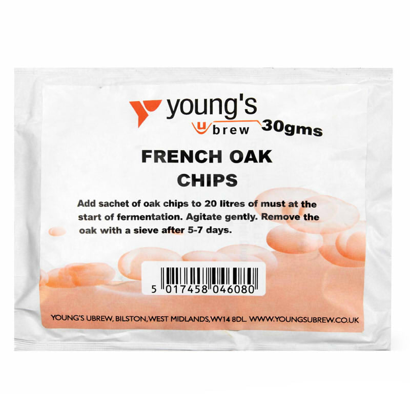 French Oak Chippings 30g