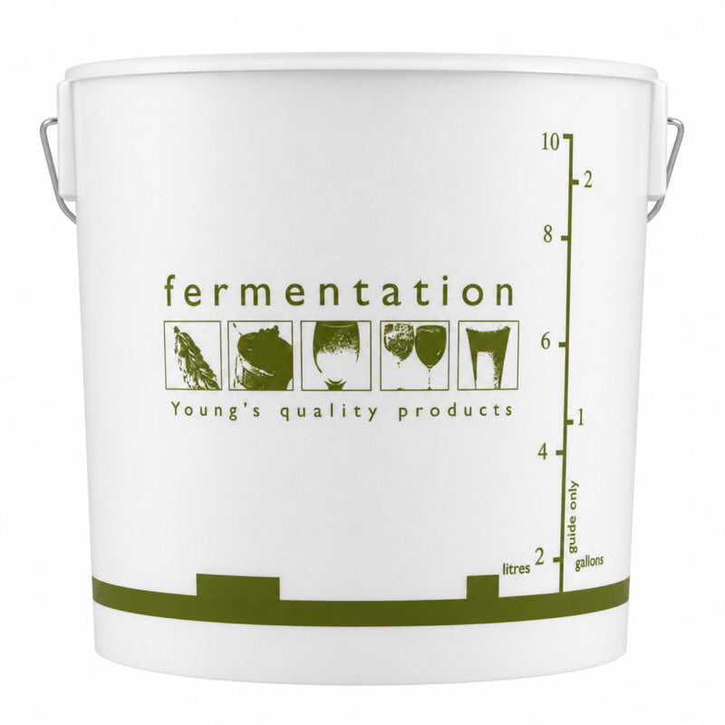 Young's 10L Fermentation Bucket with Solid Lid