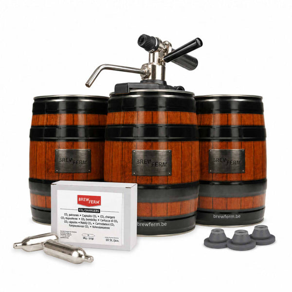 Brewferm Mini Keg Starter Kit with Party Star Deluxe