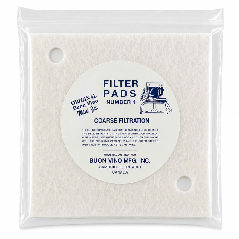 Buon Vino - Mini Jet Filter Pads - Coarse
