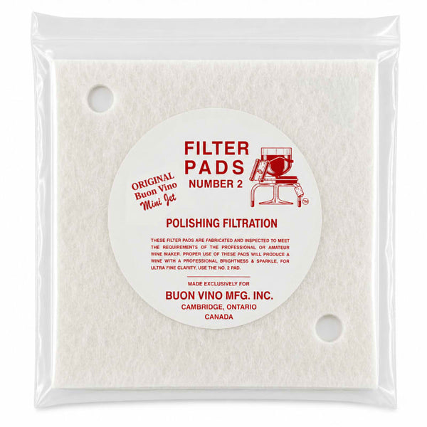 Buon Vino Mini Jet Filter Pads - Polishing