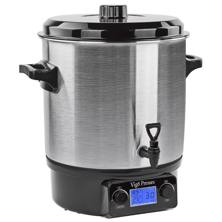 27L Stainless Steel Pasteuriser with Digital Thermostat