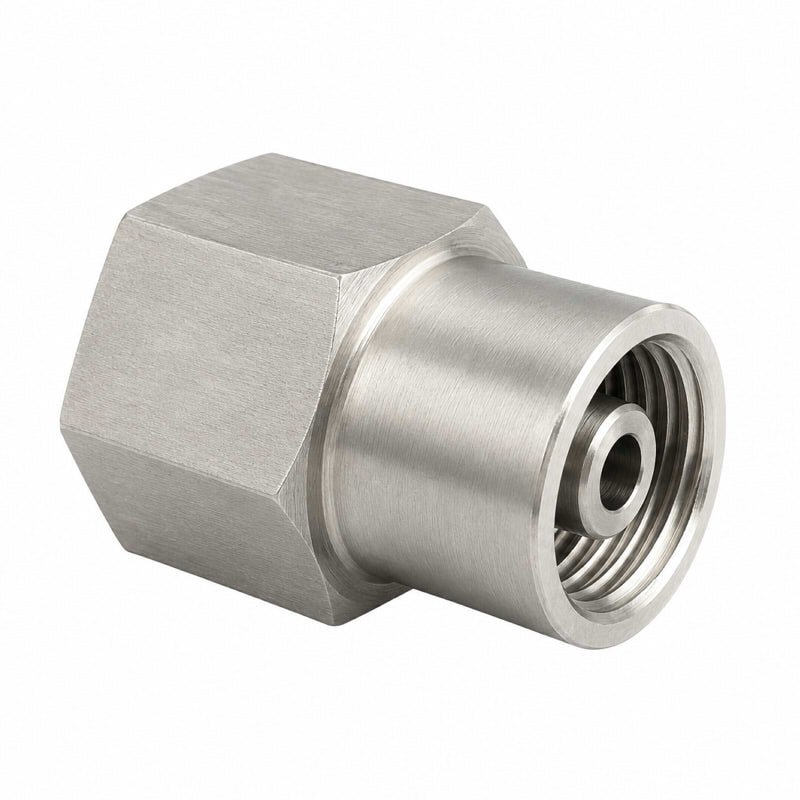 Soda Stream to S30 Valve Adapter - Stainless Steel