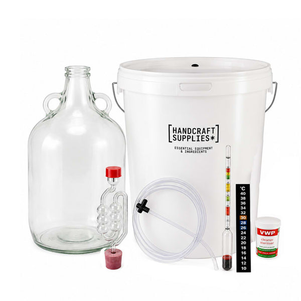 Beginner White Wine Starter Kit for 6 Bottles